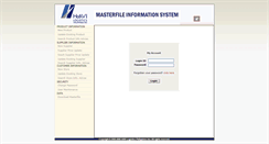 Desktop Screenshot of masterfile.havi-logistics.com.ph